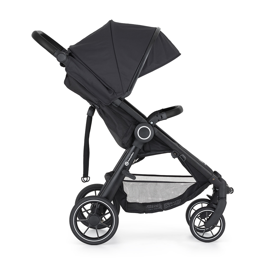 PETITE&amp;MARS Kočík Street+ RWS Black Perfect Black