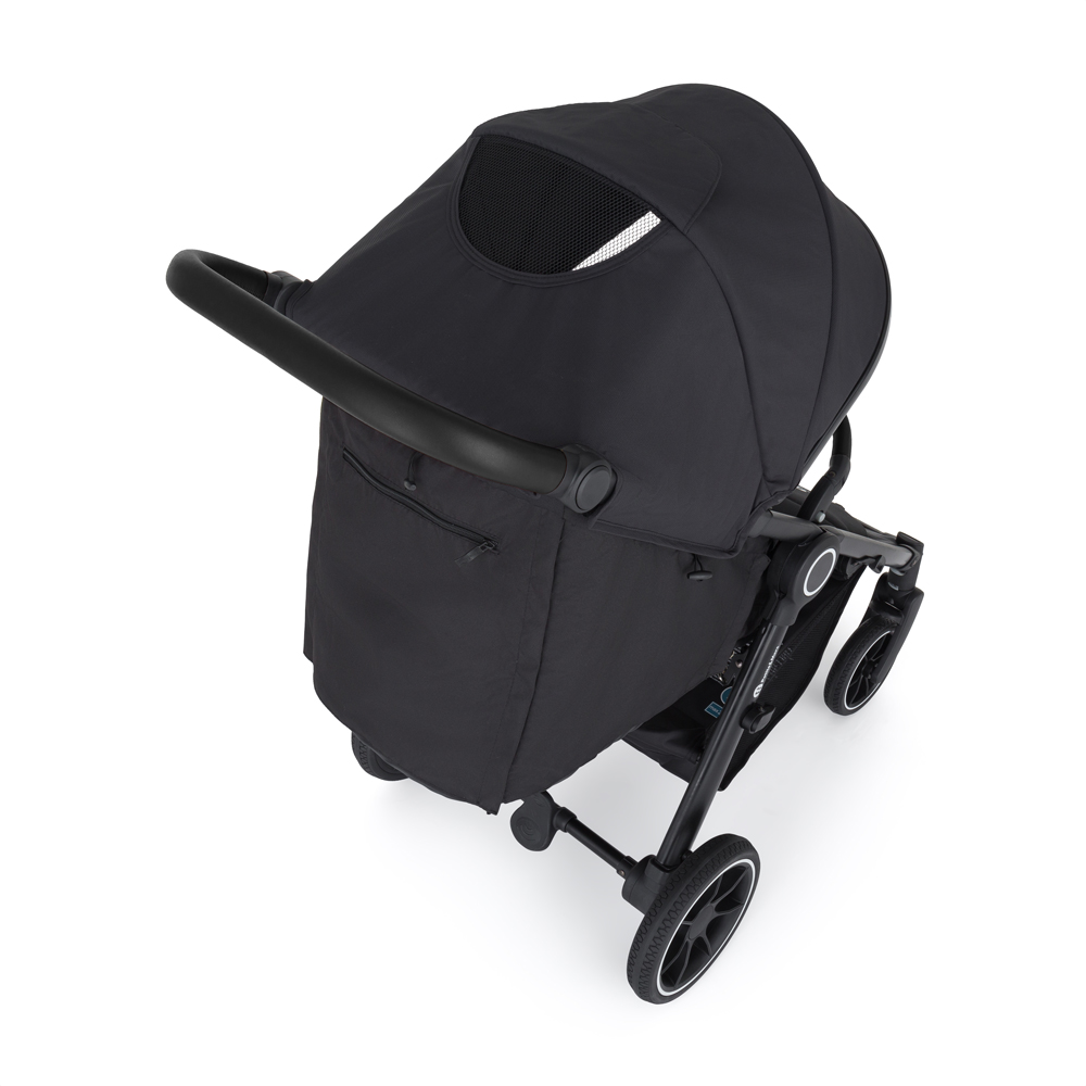 PETITE&amp;MARS Kočík Street+ RWS Black Perfect Black