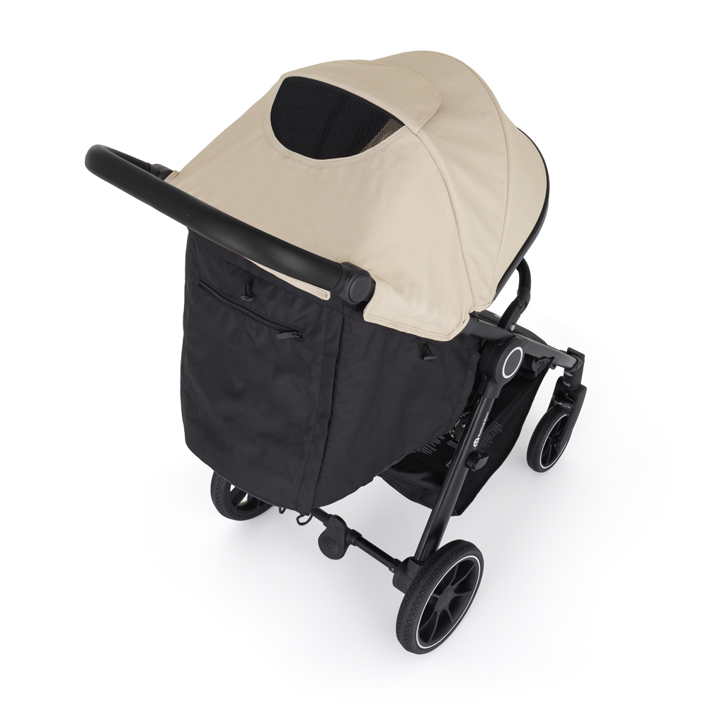 PETITE&amp;MARS Kočík Street+ RWS Black Sahara Beige