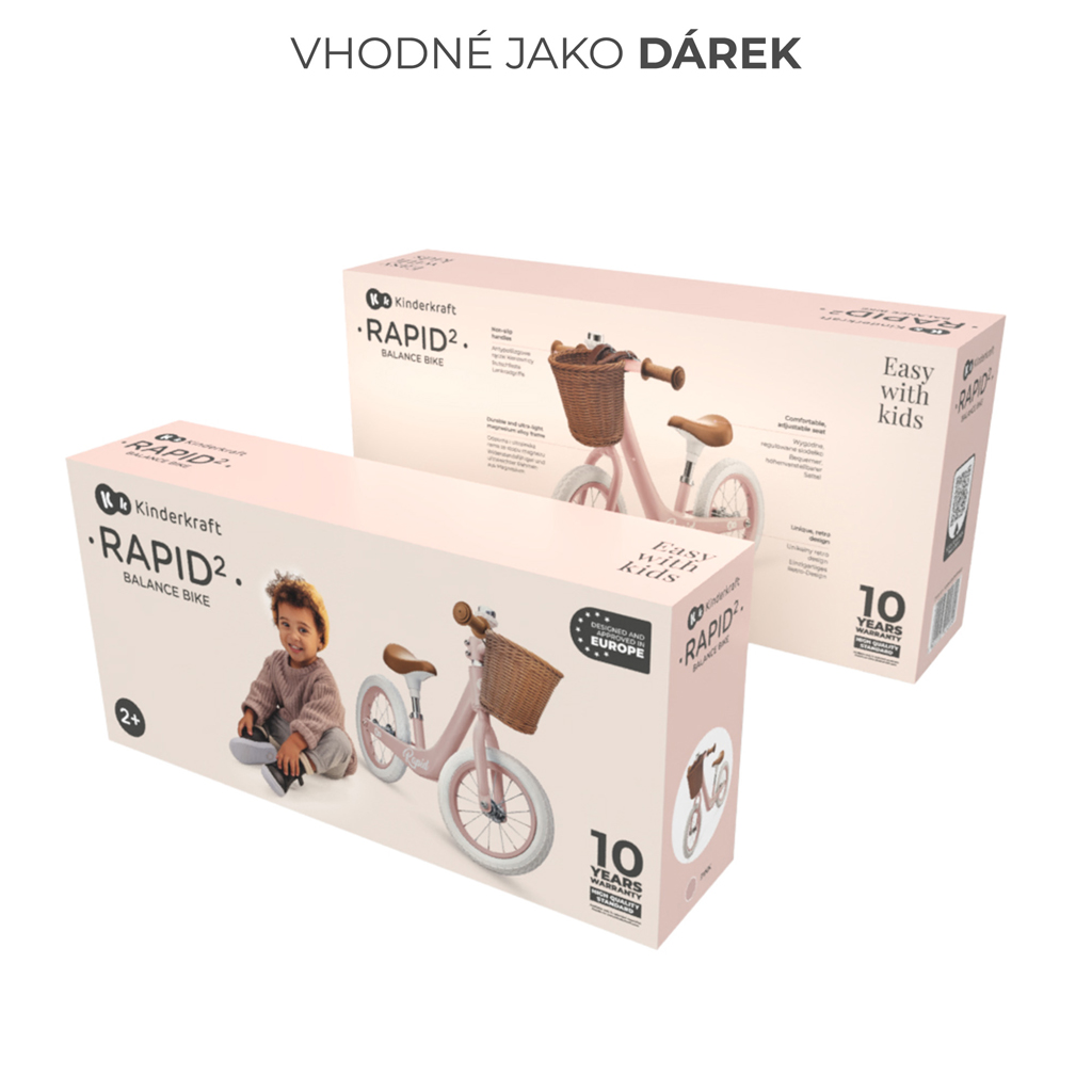 KINDERKRAFT SELECT Odrážadlo Rapid2 Pink