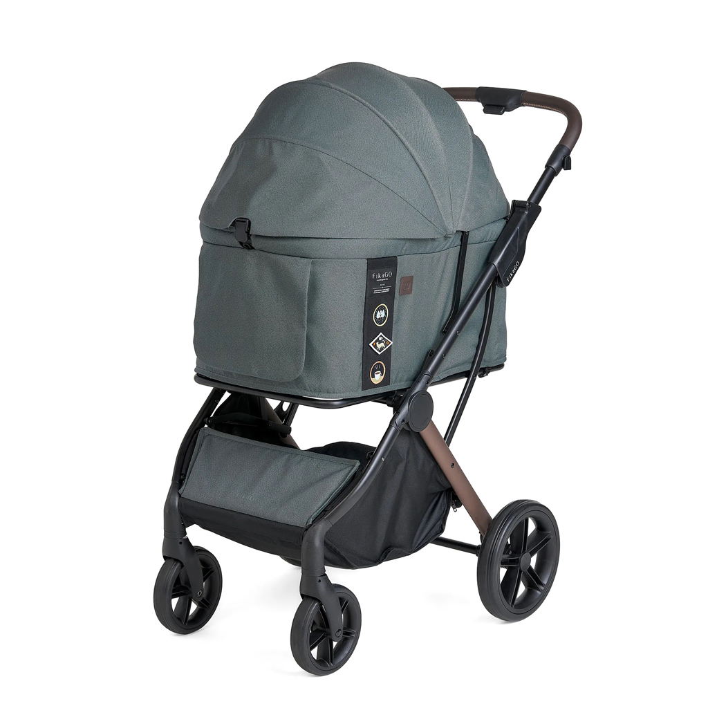 FIKAGO Kočík pre mačky / psov AGILE2 Vintage Green