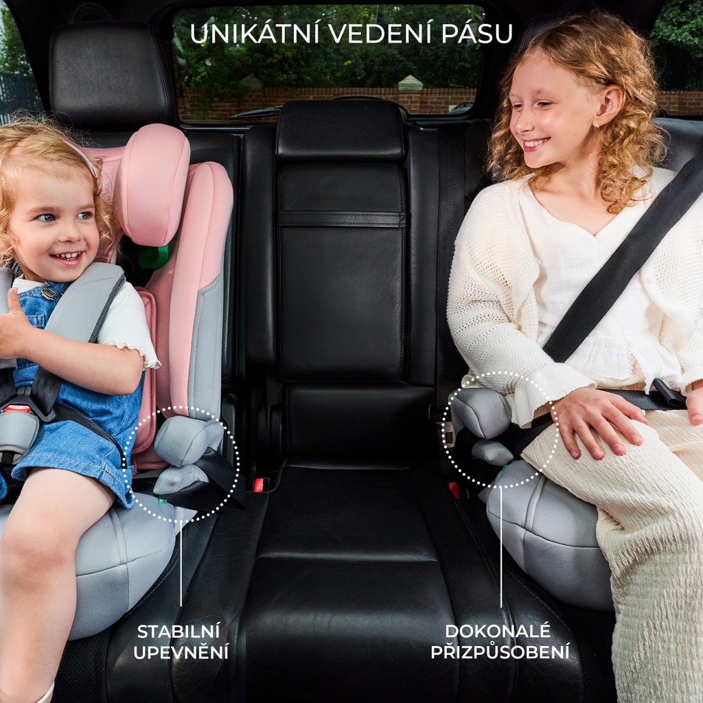 KINDERKRAFT Autosedačka I-Comfy i-Size (76 do 150 cm) Pink