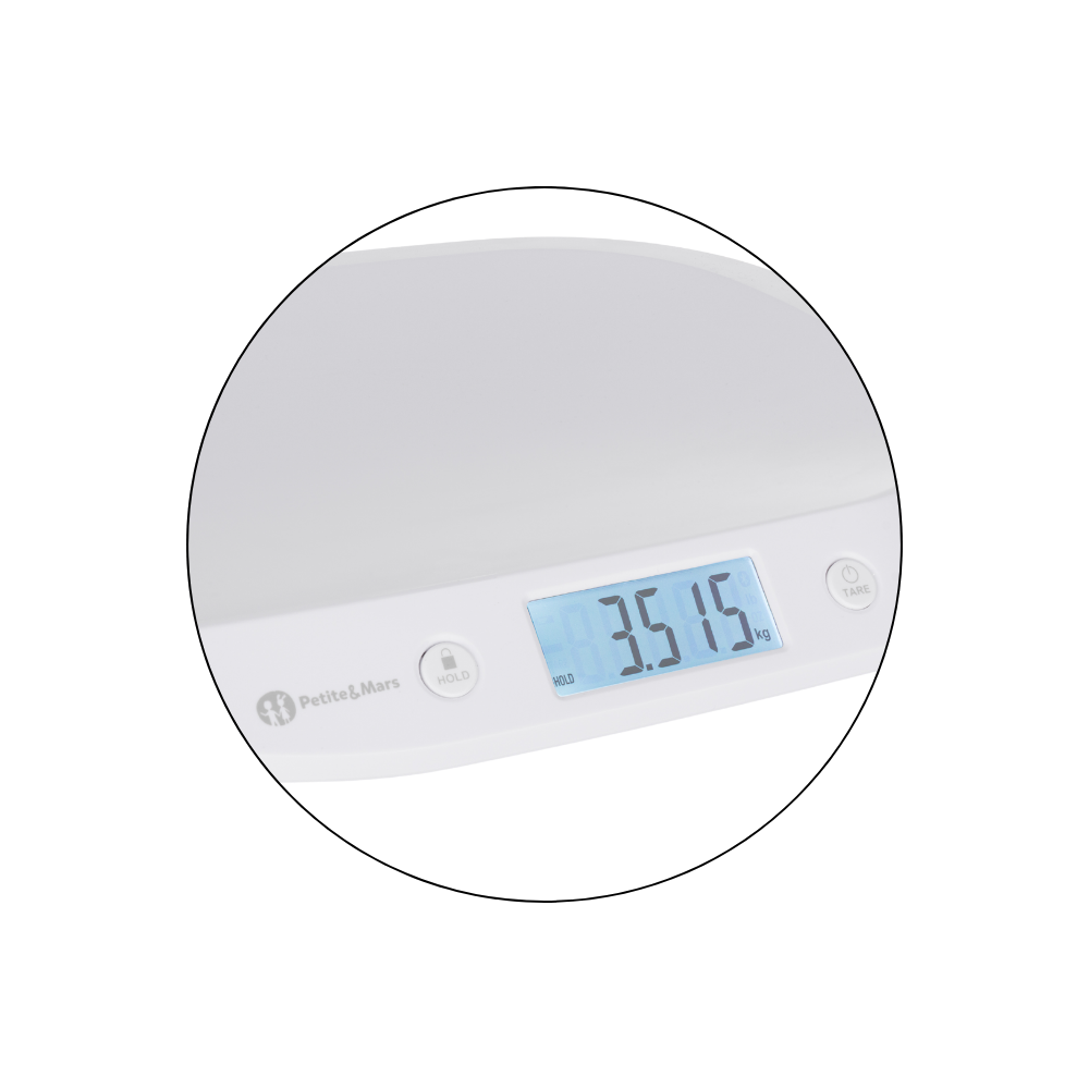 PETITE&amp;MARS Digitálna váha pre dojčatá Balance 