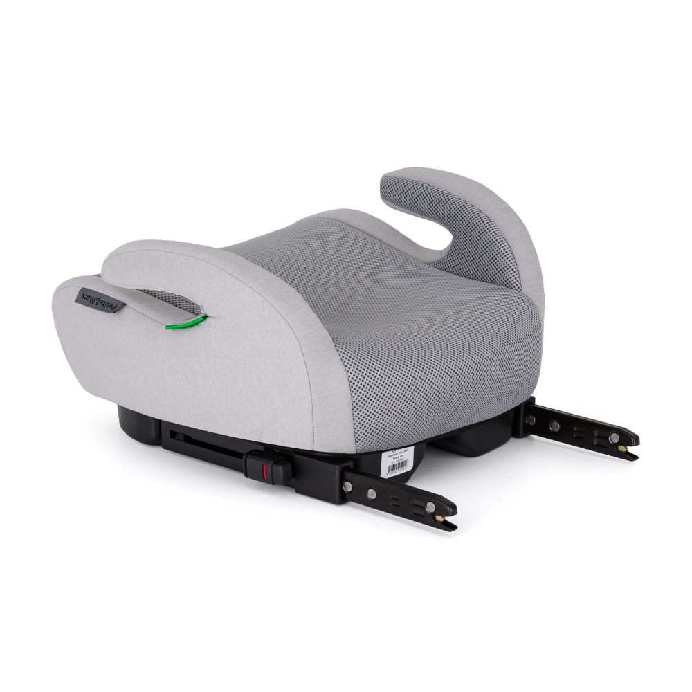 PETITE&amp;MARS Podsedák Optimus Pro i-Size Air Gentle Grey 125 - 150 cm (22-36 kg)