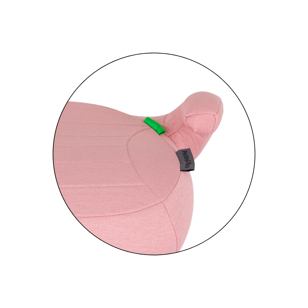 PETITE&amp;MARS Podsedák Zuno Han Pink 125 - 150 cm (22-36 kg)