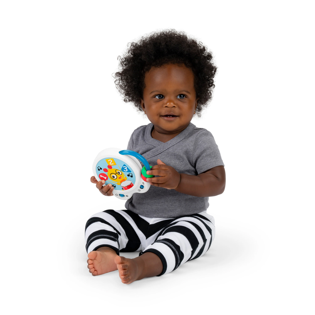 BABY EINSTEIN Hračka hudobná bubon Tiny Tempo™ 3m+
