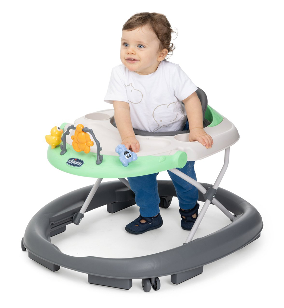 CHICCO Chodítko Walky Talky Lite Grey 6m+, do 12kg
