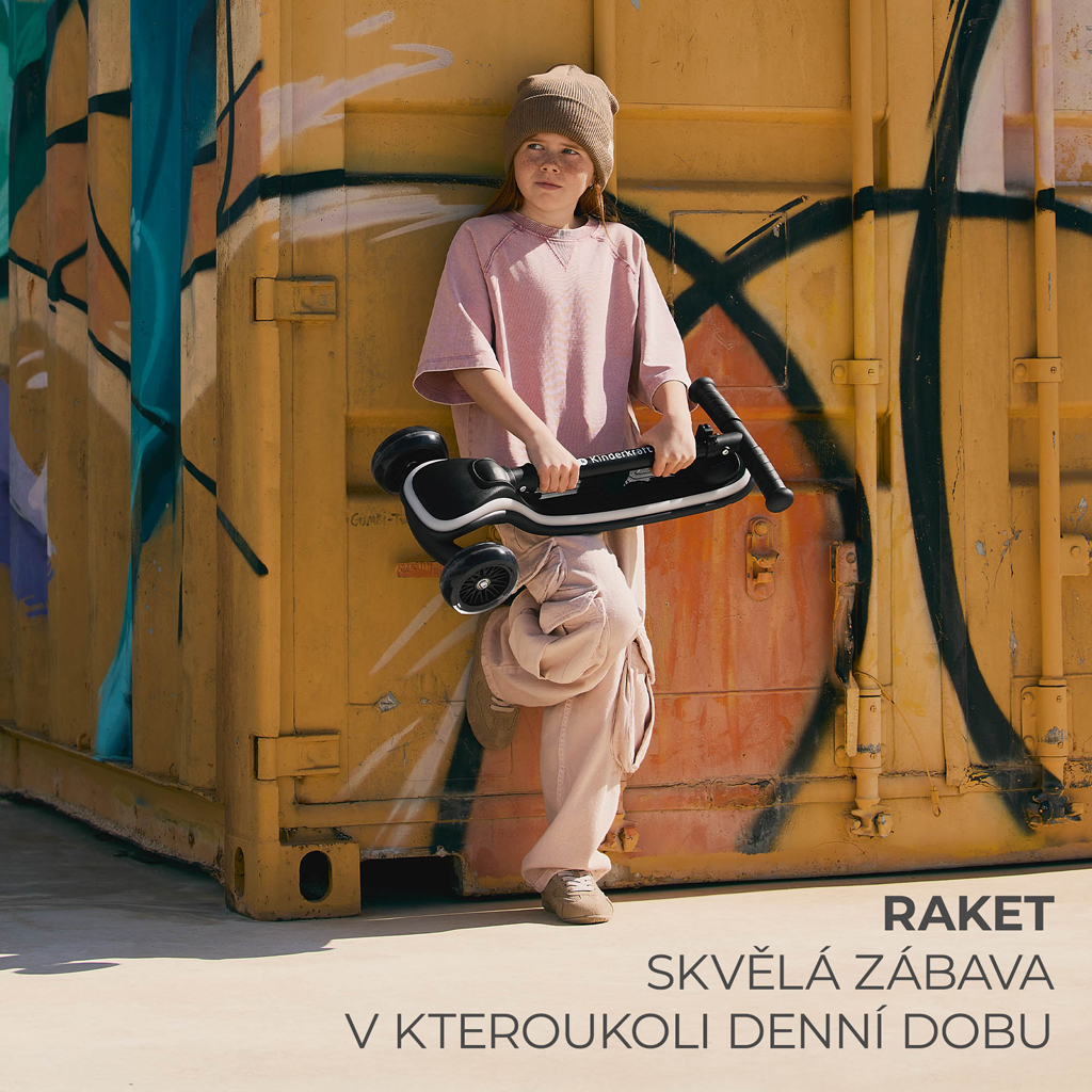 KINDERKRAFT Kolobežka trojkolová Raket Blue