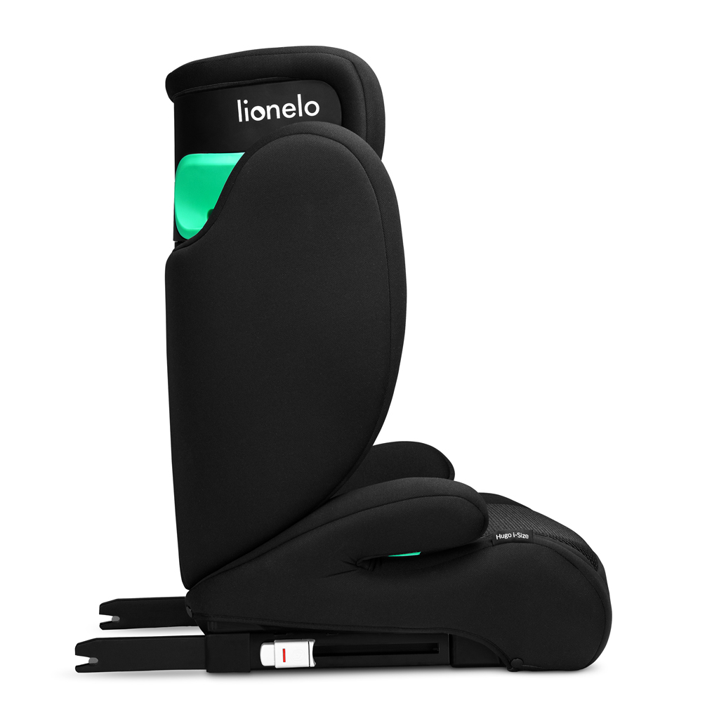 LIONELO Autosedačka Hugo i-Size (100-150 cm) Black Carbon