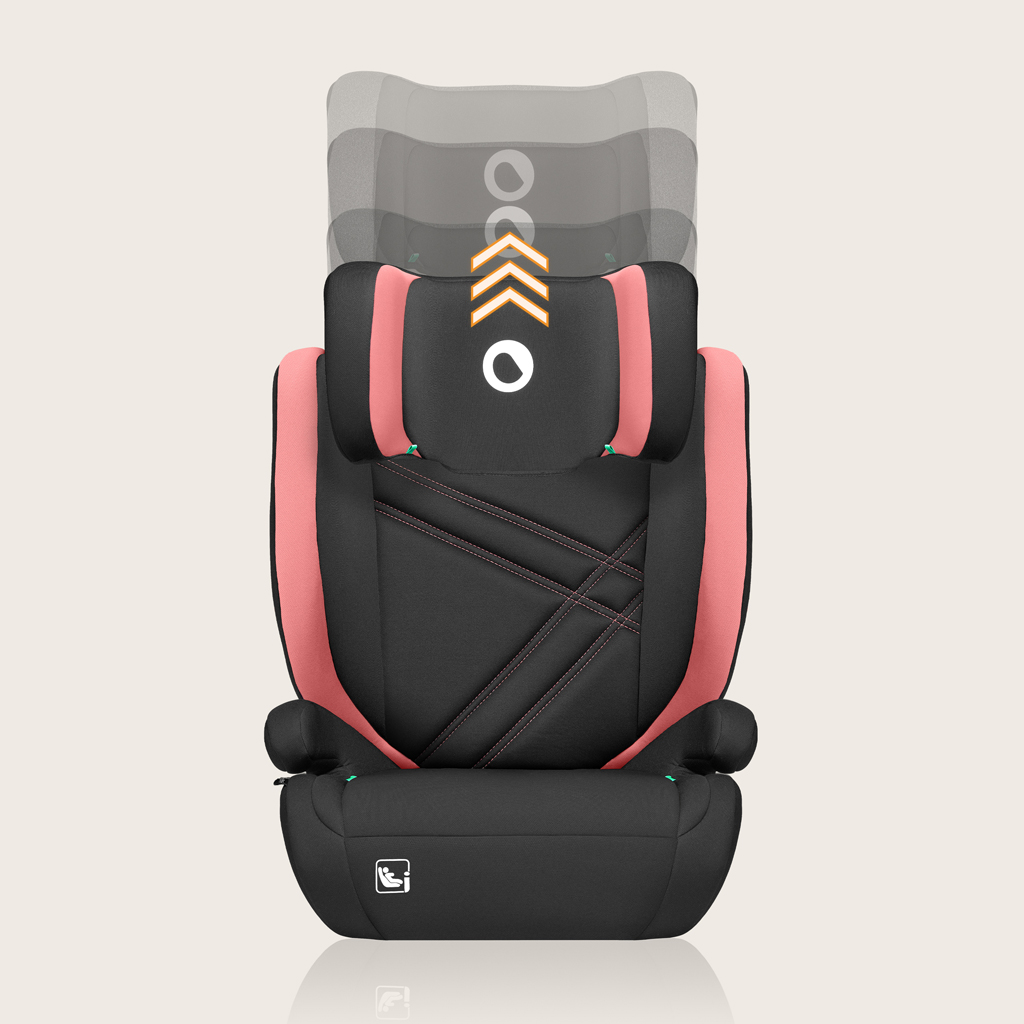 LIONELO Autosedačka Hugo i-Size (100-150 cm) Pink Baby