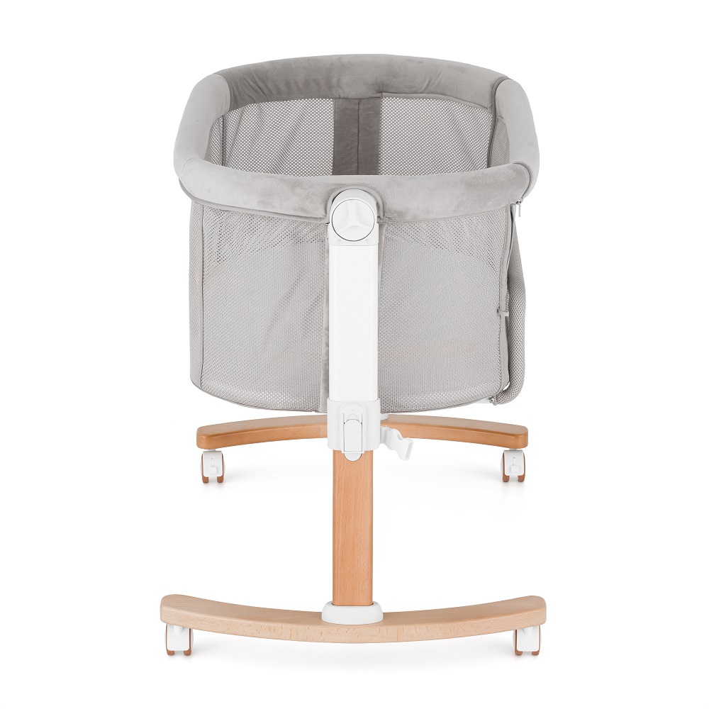 PETITE&amp;MARS Postieľka detská polohovateľná s funkciou kolísky Glory 2v1 Mocha Beige