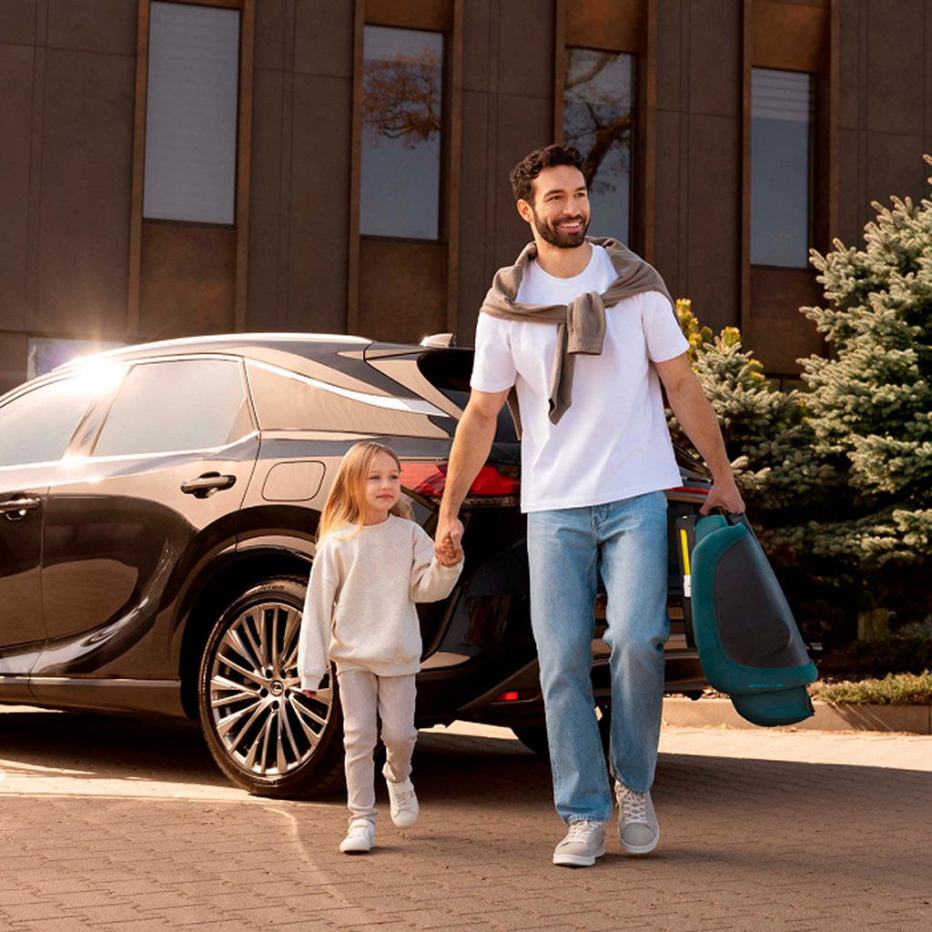 KINDERKRAFT Autosedačka skladacia Unity 2 I-Size Green