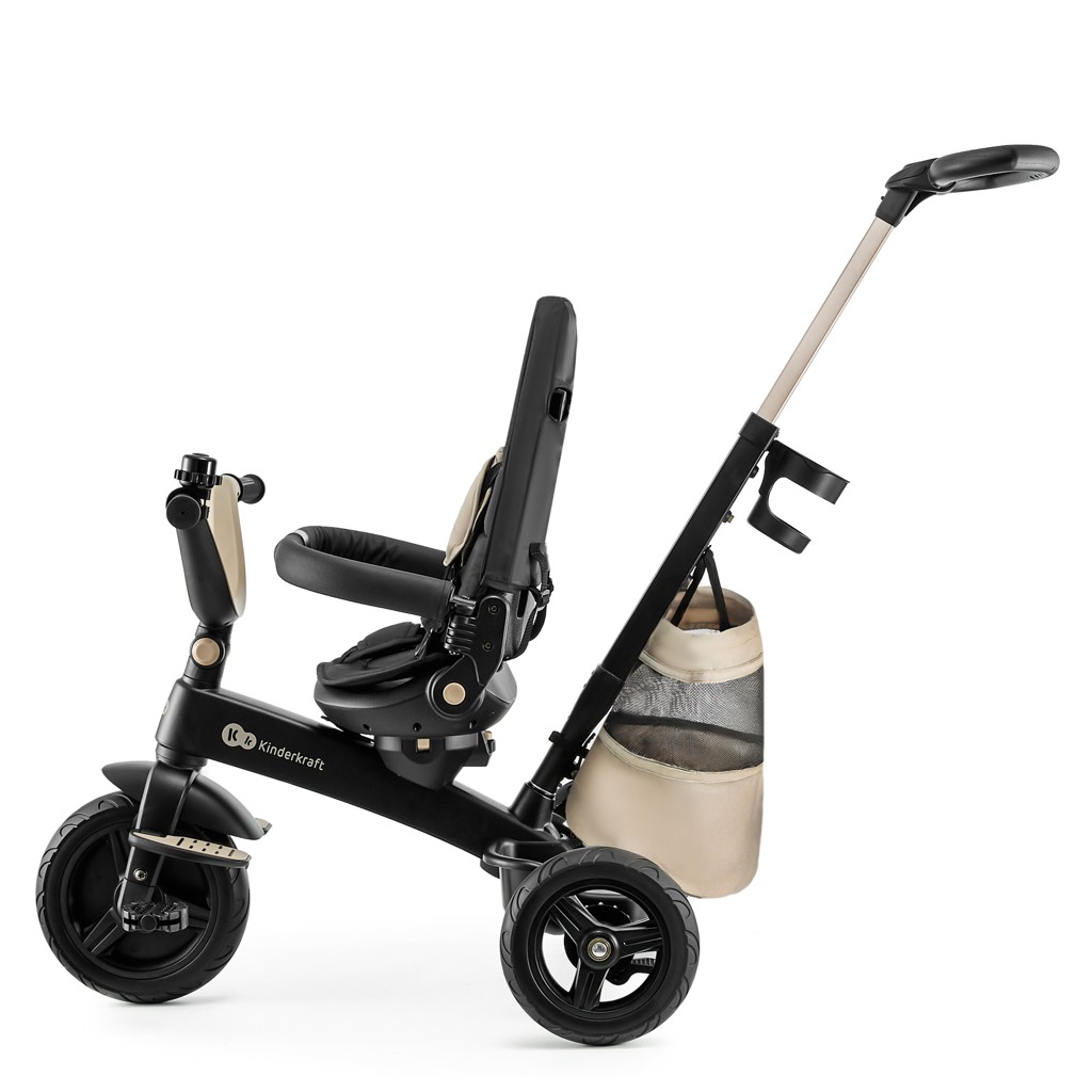 KINDERKRAFT Detská trojkolka Easytwist Beige