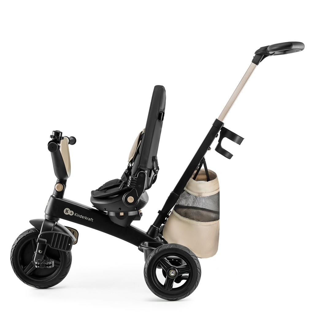 KINDERKRAFT Detská trojkolka Easytwist Beige