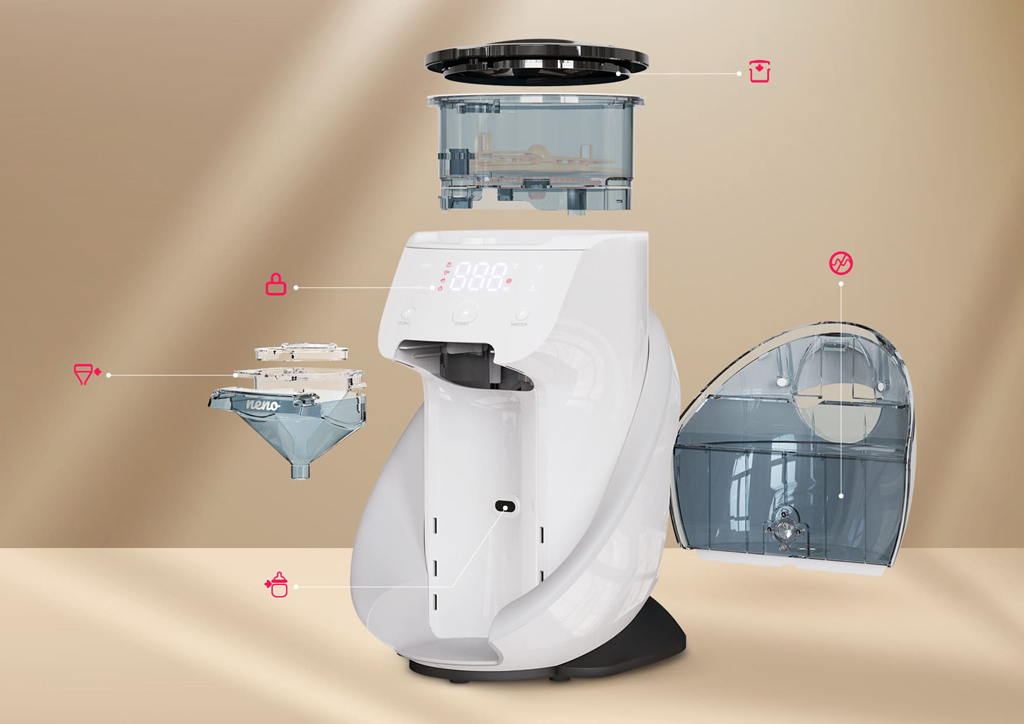 NENO Prístroj na prípravu dojčenského mlieka Primavera