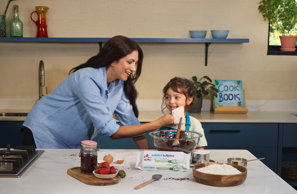 9X WATERWIPES Obrúsky vlhčené Baby&amp;Toddler 3in1 60 ks (540 ks) 