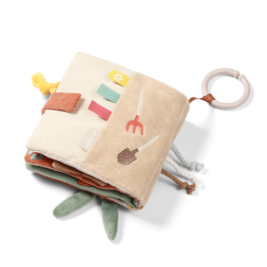 BABYONO Knižka senzorická Cow Bingo 0m+