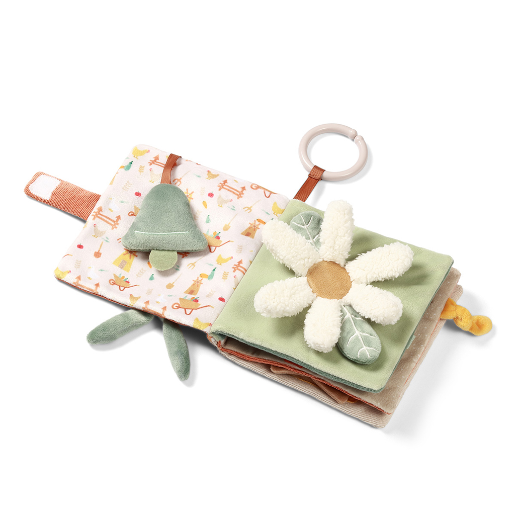 BABYONO Knižka senzorická Cow Bingo 0m+