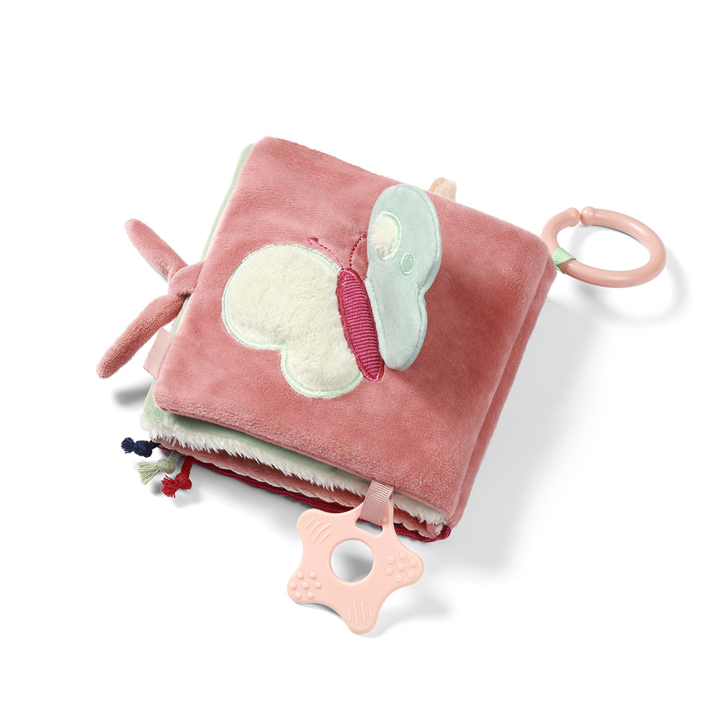 BABYONO Knižka senzorická Rabbit Karo 0m+