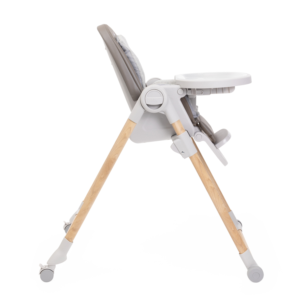 CHICCO Stolička jedálenská Polly Armonia - Scandinavian + Hrazdička Rainbow