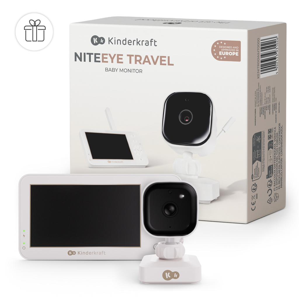 KINDERKRAFT Detská pestúnka bez Wi-Fi Niteeye Travel