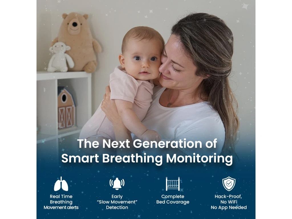 BABYSENSE Monitor dychu novej generácie Babysense 8