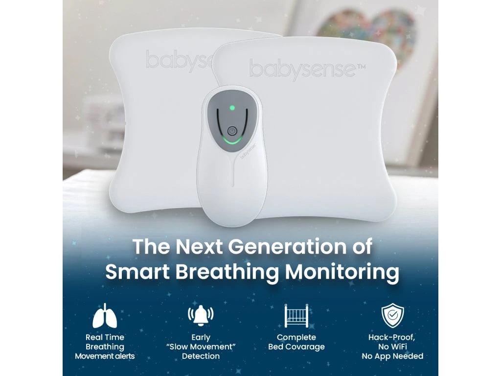 BABYSENSE Monitor dychu novej generácie Babysense 8