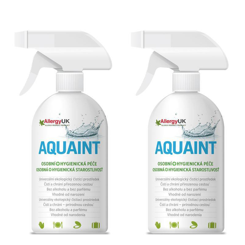 2x AQUAINT 100% ekologická čistiaca voda 500 ml