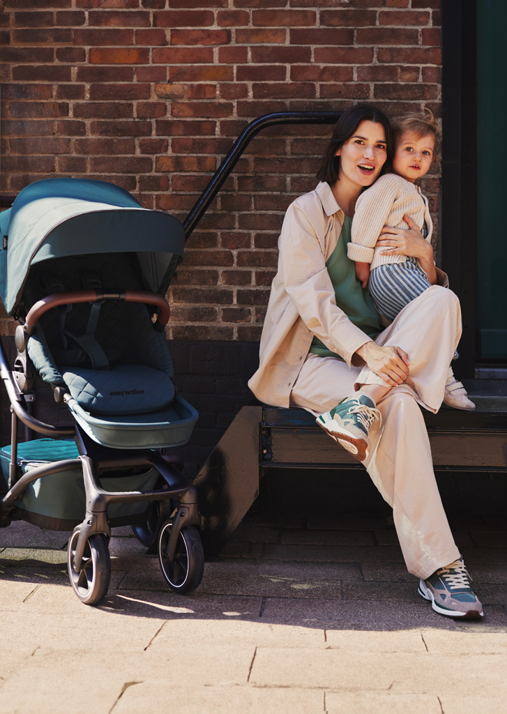 EASYWALKER Kočík kombinovaný Harvey⁵ Premium 2v1 Jade Green LITE RWS