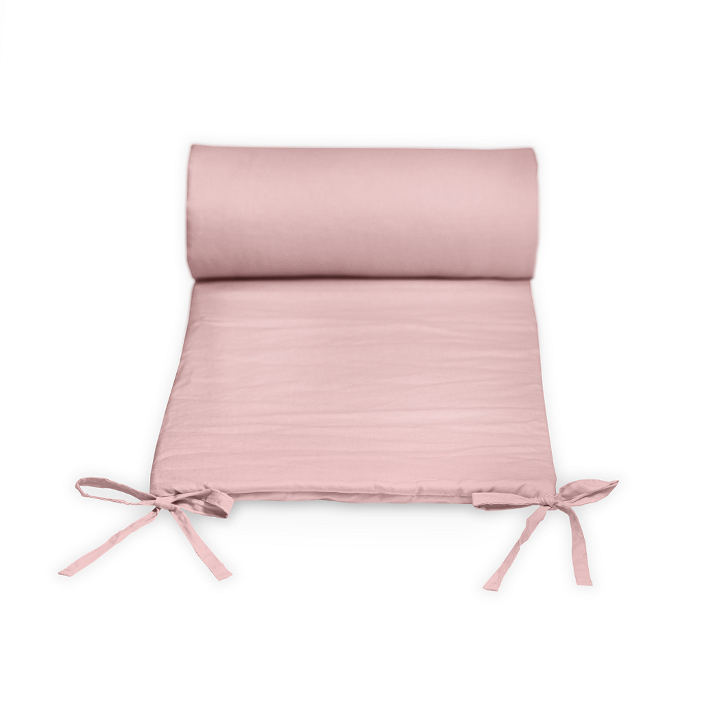 PETITE&amp;MARS Mantinel ochranný do postieľky TILLY Dusty Pink 180 cm