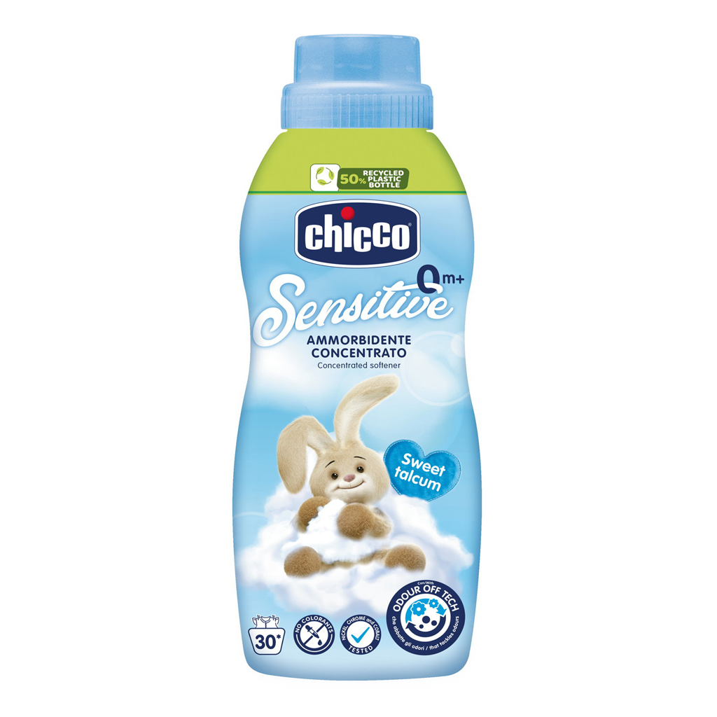 CHICCO Aviváž koncentrovaná Baby Sensitive Sladký púder 750ml