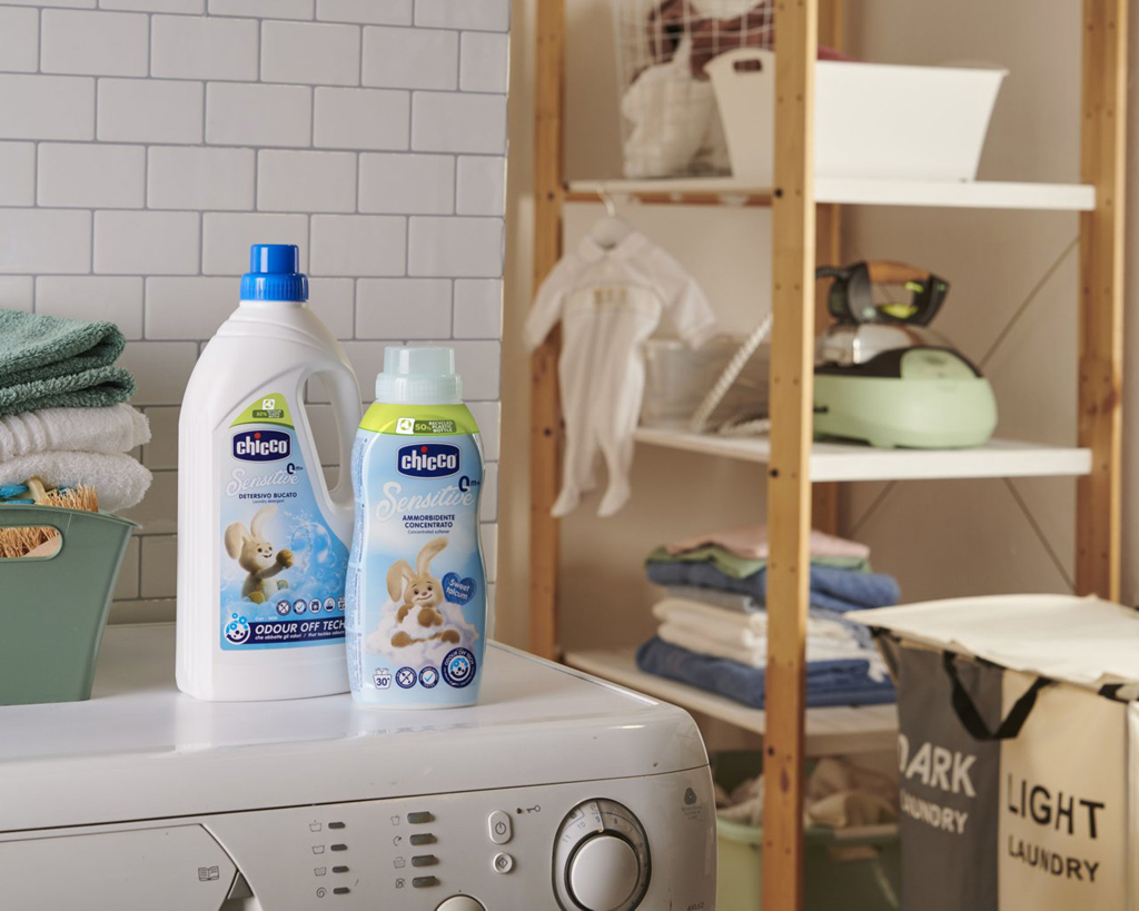 CHICCO Aviváž koncentrovaná Baby Sensitive Sladký púder 750ml