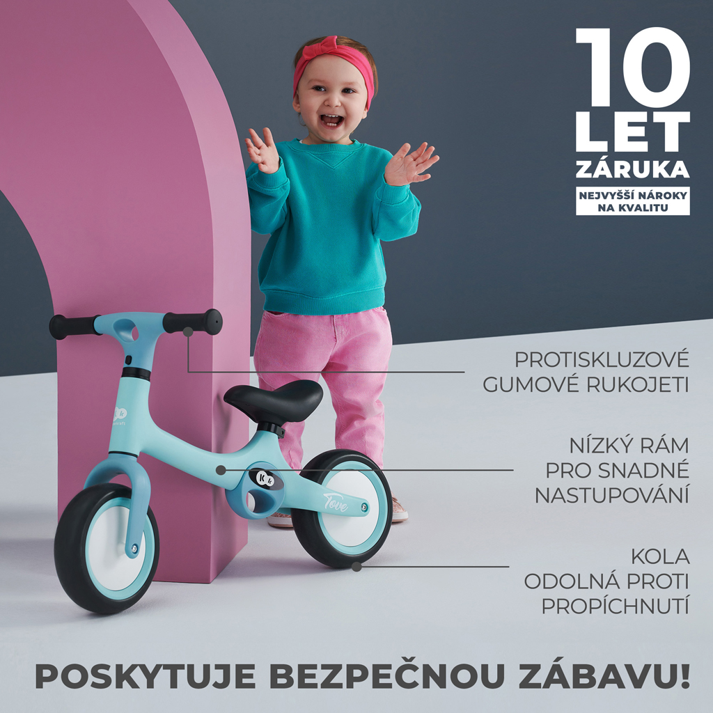 KINDERKRAFT Odrážadlo Tove Pink