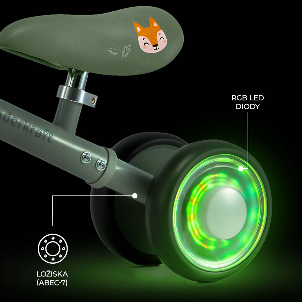 KINDERKRAFT Odrážadlo Cutie Flash Green