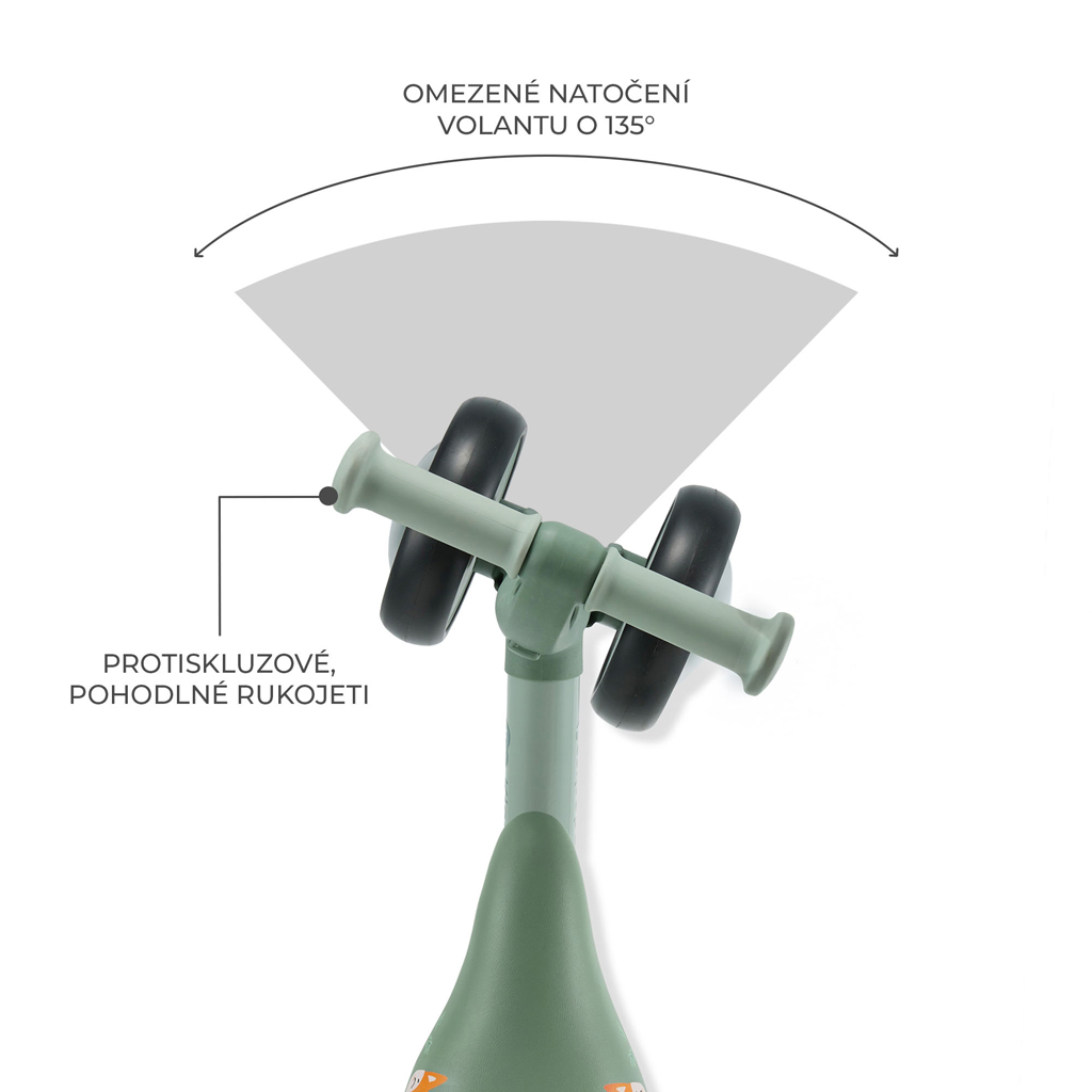 KINDERKRAFT Odrážadlo Cutie Flash Green