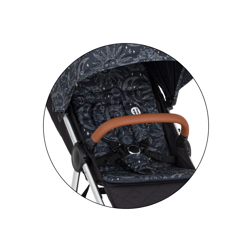 PETITE&amp;MARS Kočík športový Royal3 Black Limited100 Cosmic Night