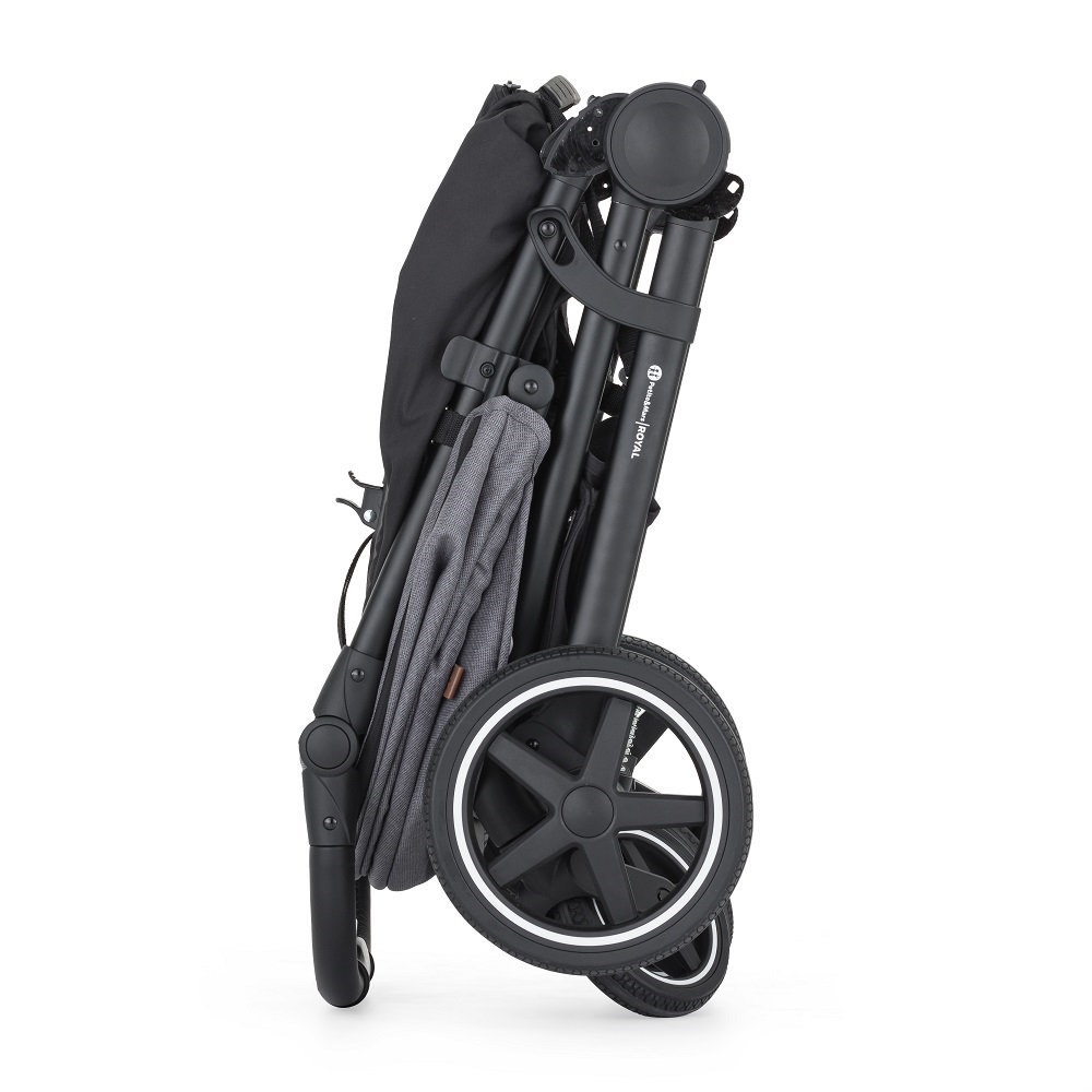 PETITE&amp;MARS Kočík športový Royal3 Black Ultimate Grey