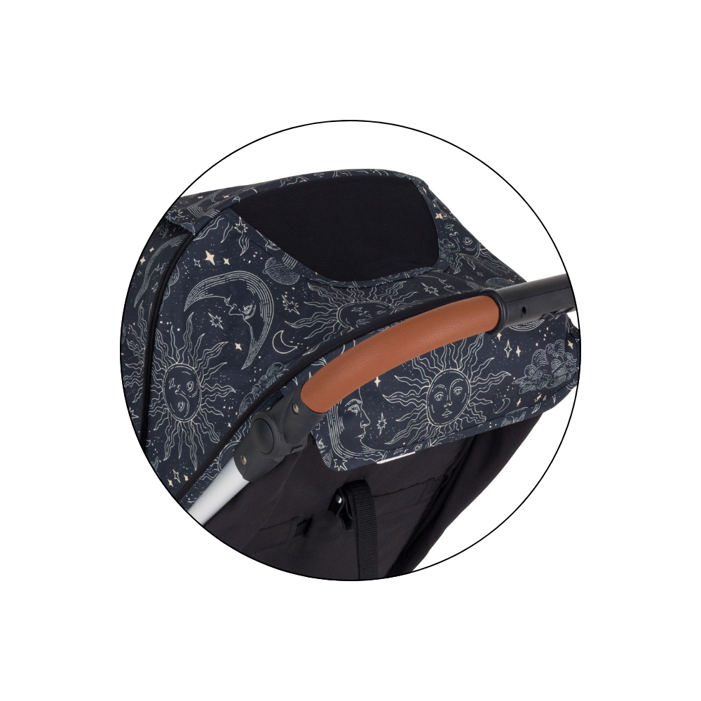 PETITE&amp;MARS Kočík športový Royal3 Silver Limited100 Cosmic Night