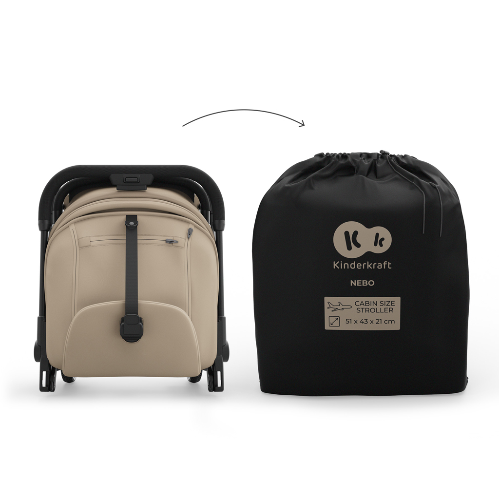 KINDERKRAFT Kočík športový Nebo Soft Beige