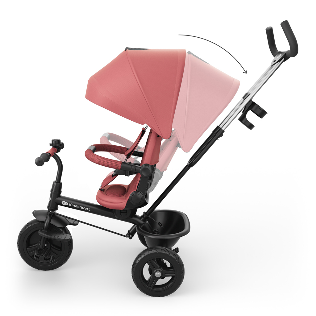 KINDERKRAFT Trojkolka Aston 2 Plus Pink, 9m+