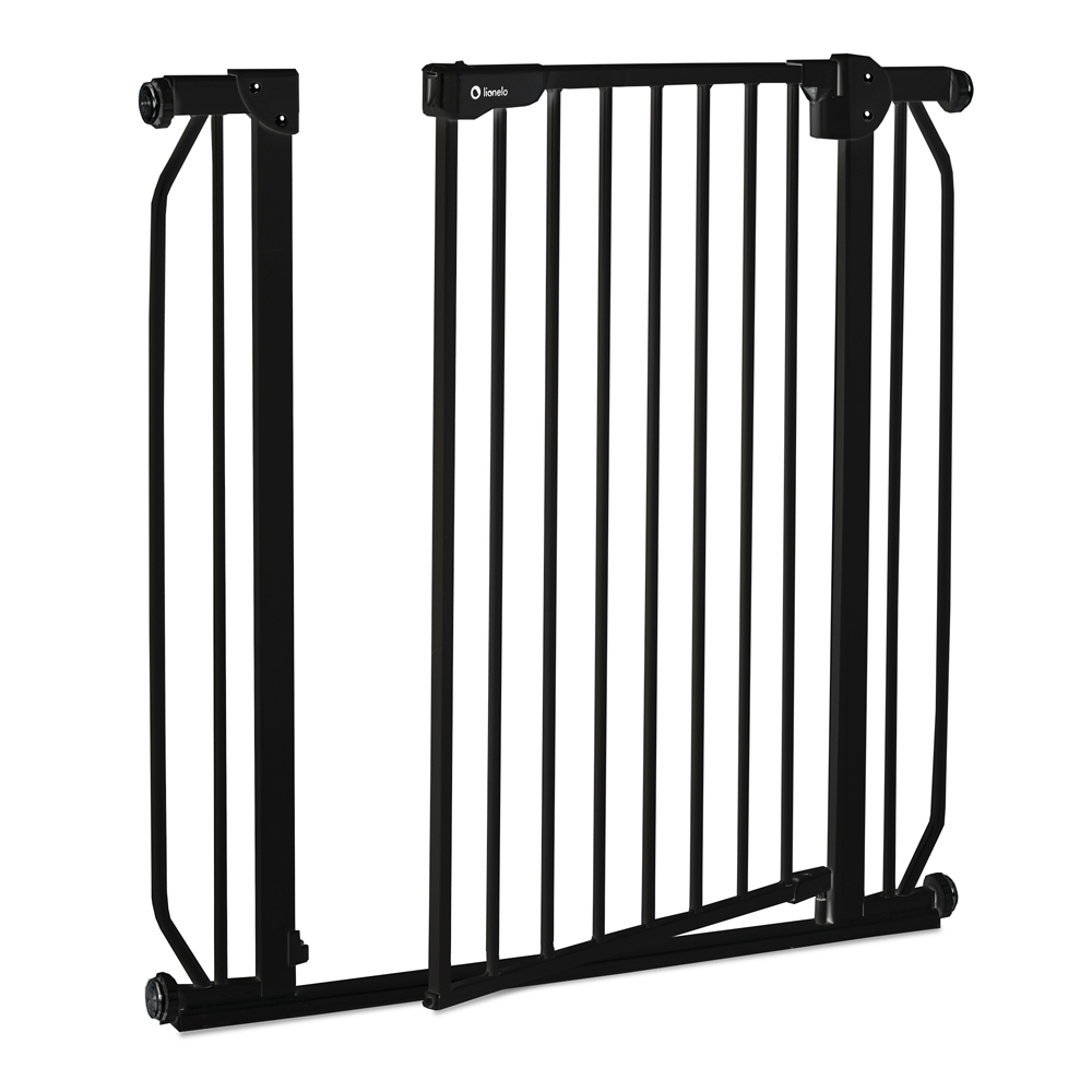 LIONELO Detská zábrana Truus Slim Black Onyx 75-105 cm