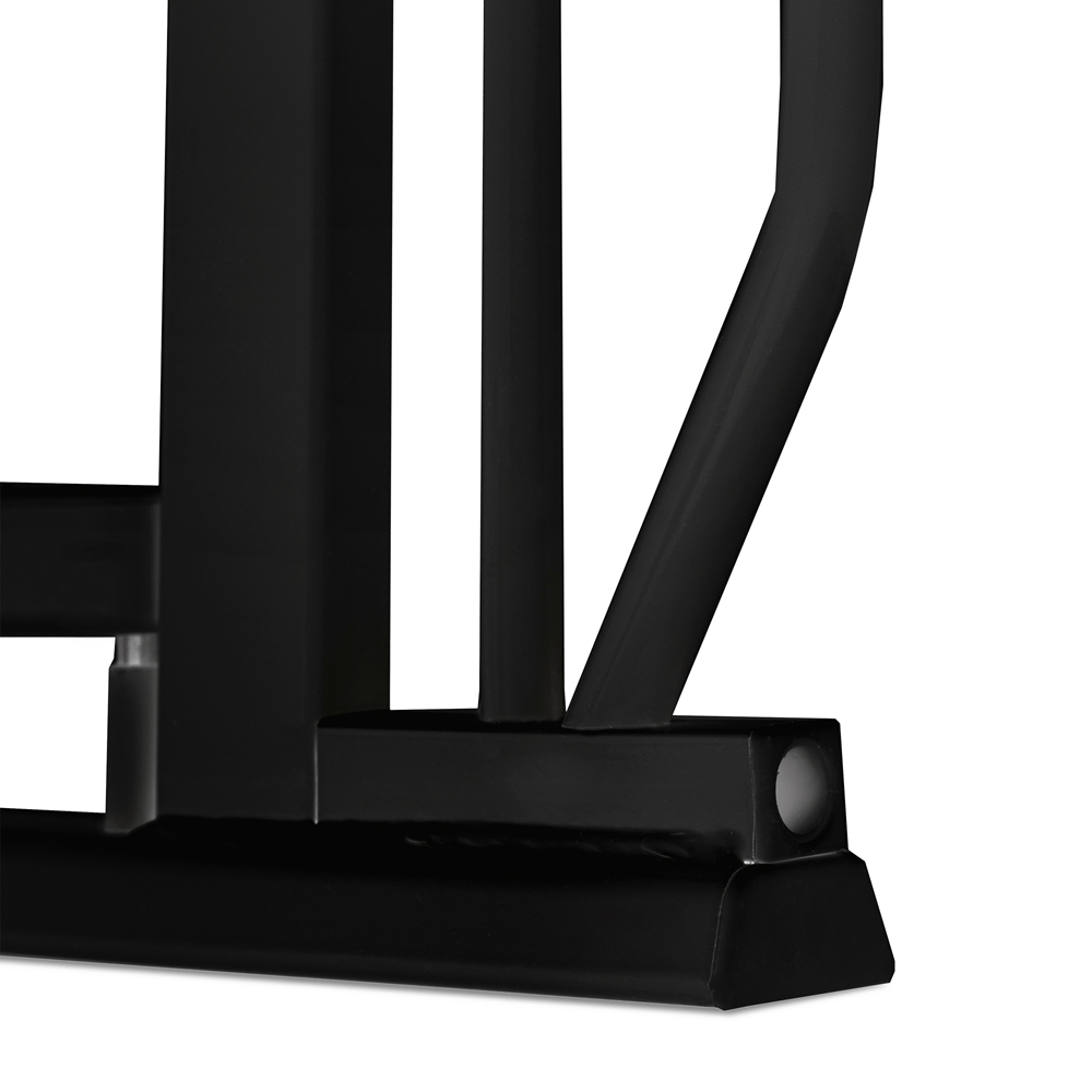 LIONELO Detská zábrana Truus Slim Black Onyx 75-105 cm
