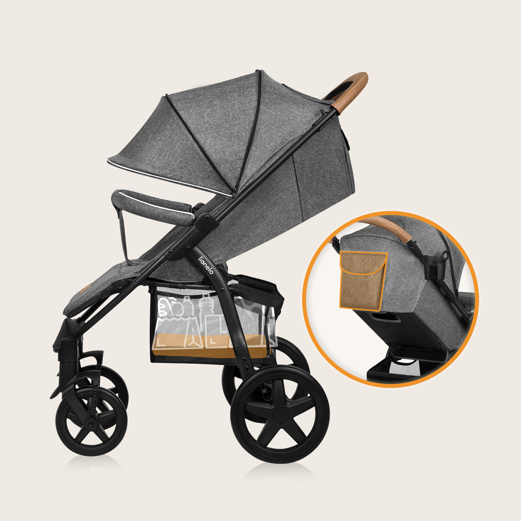 LIONELO Kočík športový Annet Plus Stone Caramel