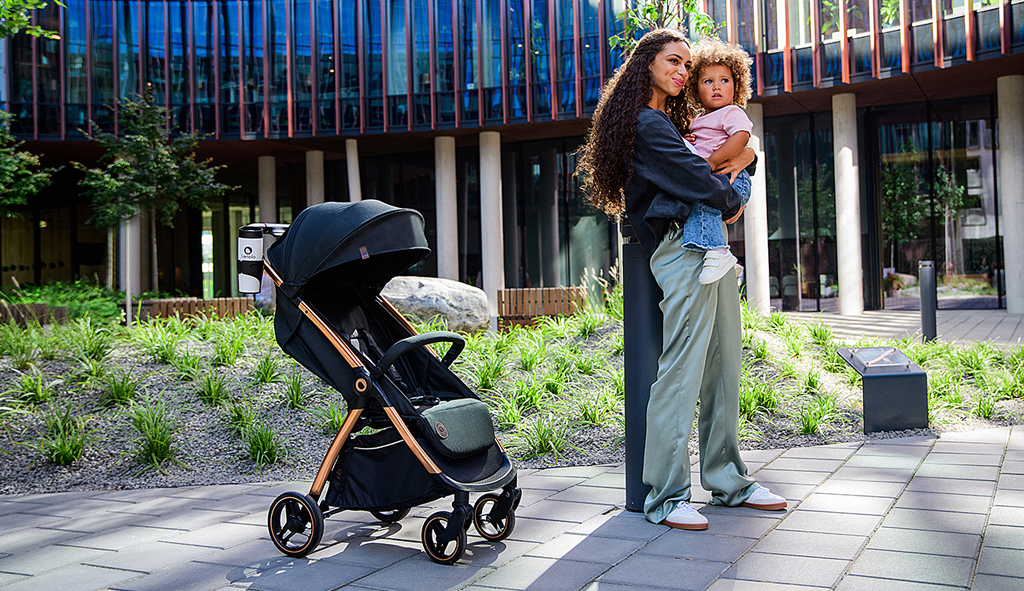 LIONELO Kočík športový Ingrid Black Onyx