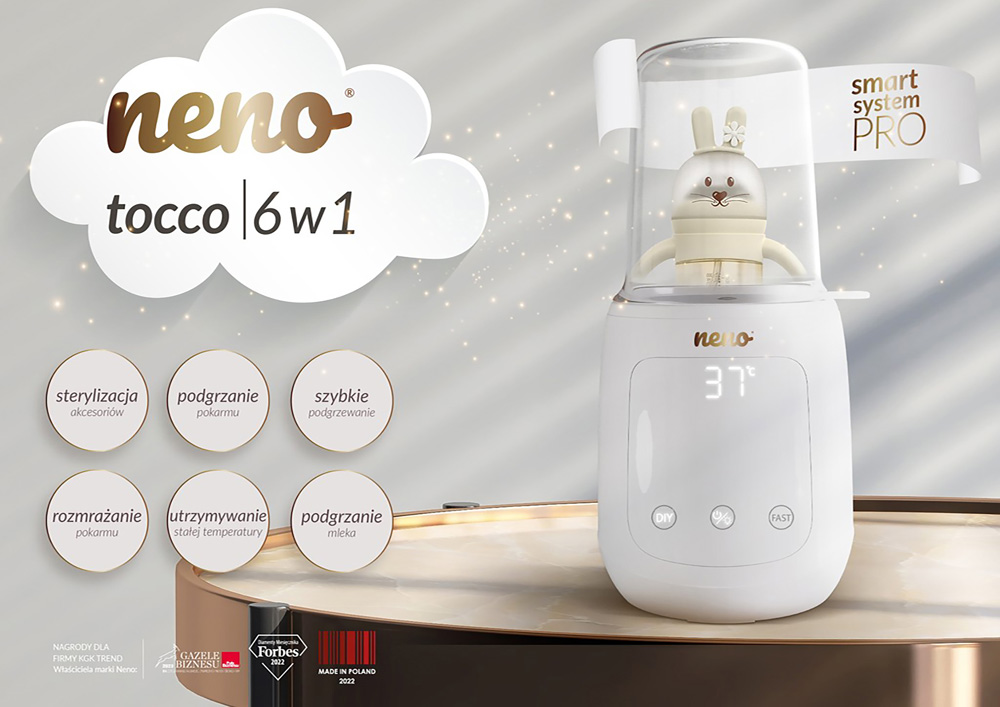 NENO Sterilizátor a ohrievač multifunkčný Tocco 6v1