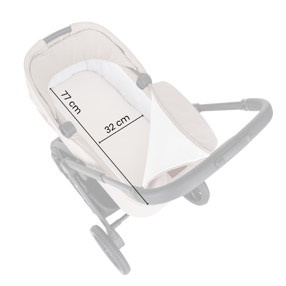 PETITE&amp;MARS Kočík kombinovaný SCOUT 2v1 Cappuccino Cream