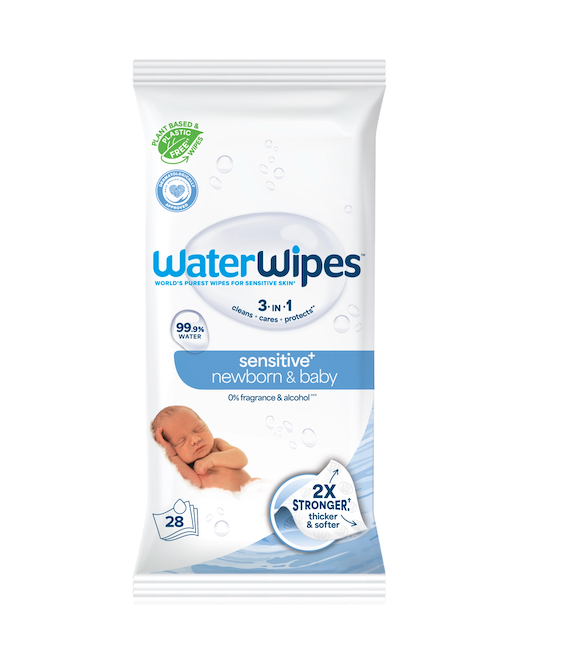 WATERWIPES Obrúsky vlhčené Newborn&amp;Baby 3in1 28ks 