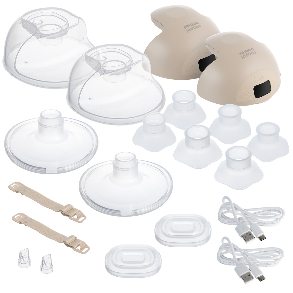 CANPOL BABIES Odsávačka materského mlieka do podprsenky dvojitá elektrická SmartSense