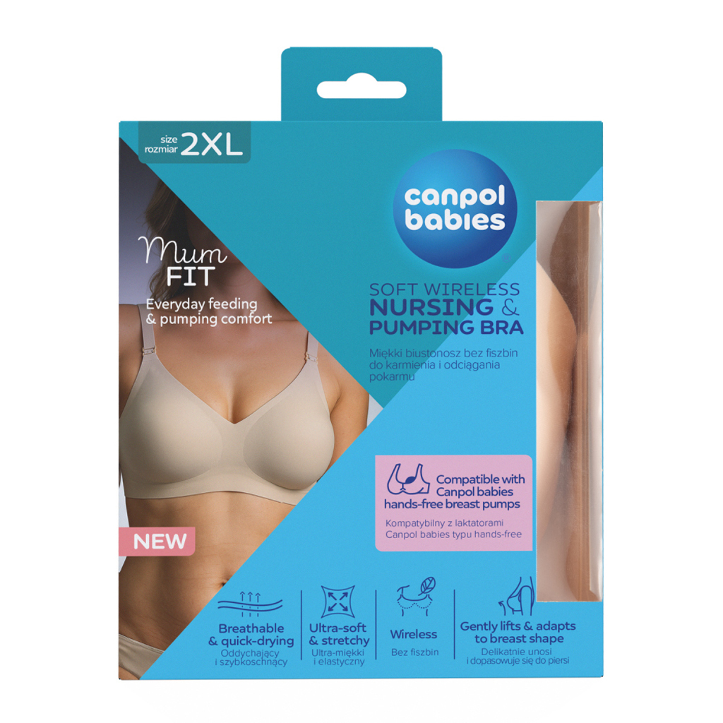 CANPOL BABIES Podprsenka na dojčenie a odsávanie MumFIT 2XL