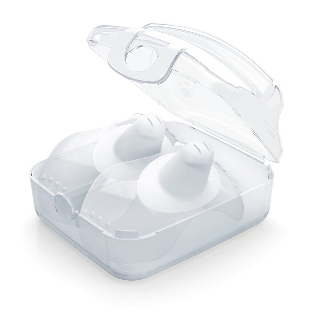 CHICCO Chránič bradaviek SkinToSkin silikón 2 ks S/M